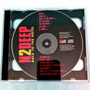 Back to the Hotel N2Deep CD Music Rap Hip Hop 1992 90s Vintage Rare Collectible